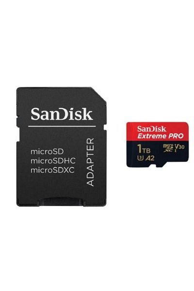 SanDisk Card de memorie SanDisk Extreme Pro SDSQXCD-1T00-GN6MA, MicroSDXC, 1TB, UHS-I U3, Clasa 10