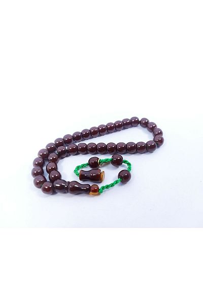 İskeçe Exclusive Muhammed Dabbas Masterpiece Modern Ottoman Wrist Length Tightening Amber Certified 8039