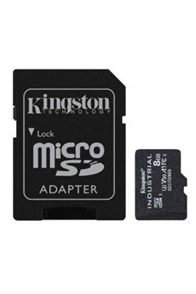 Kingston Card de memorie Kingston Industrial microSD, 8GB, UHS-U3, Clasa 10 +...