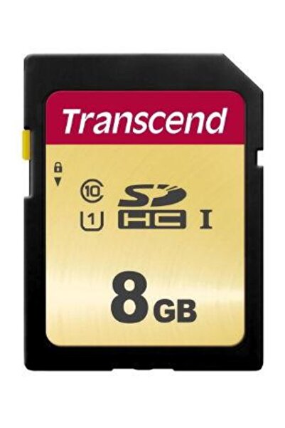 Transcend Card de memorie Transcend TS8GSDC500S, SDHC, 8GB, Clasa 10 UHS-I U1