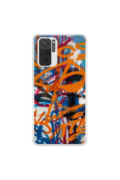 Dali Design حافظة شفافة متوافقة مع هاتف Xiaomi Redmi Note 10 مع تصميمين جرافي...