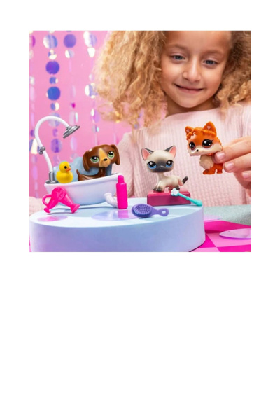 H.H.M ŞENVER TİCARET Littlest Pet Shop Lps Minis Series 3 Care Spa Play Pack Set