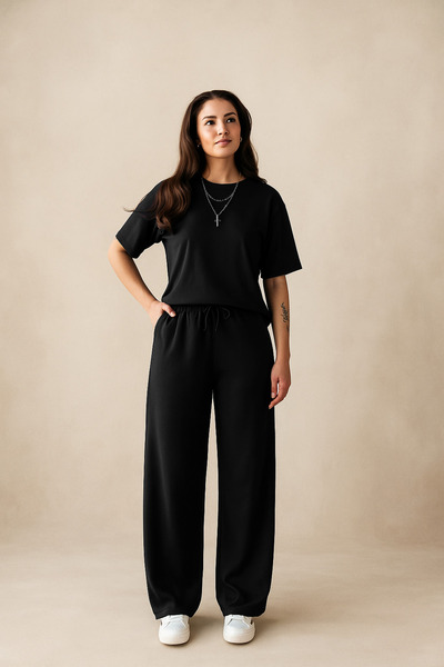 BARLİZ Set de îmbrăcăminte sport și casual pentru femei, elegant, confortabil...