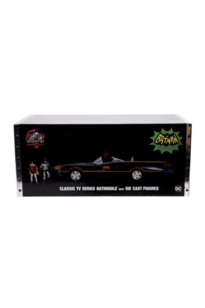 Jada Toys Σετ φιγούρας και αυτοκινήτου, Batman Batmovil, Robin (Πολύχρωμο)
