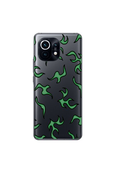 Dali Design Xiaomi Mi 11 Compatible Transparent Case with Wallpaper 5 Designs