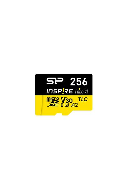 Silicon Power Card memorie Silicon Power Inspire, 256GB, microSDXC, UHS-I U3, A2, V30, 4K, TLC