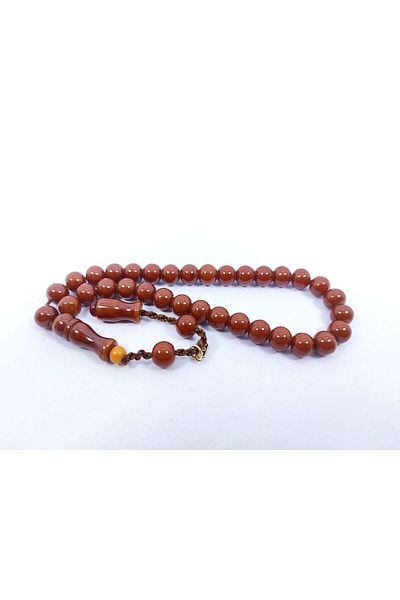 İskeçe Exclusive Muhammed Dabbas Masterpiece Modern Ottoman Wrist Length Tightening Amber Certified 8040