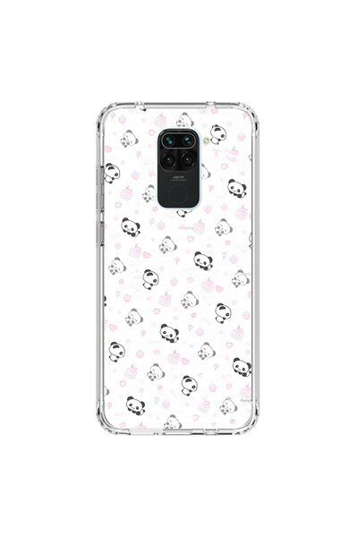 Dali Design حافظة شفافة متوافقة مع هاتف Xiaomi Redmi Note 9 مع تصميم Minies 4