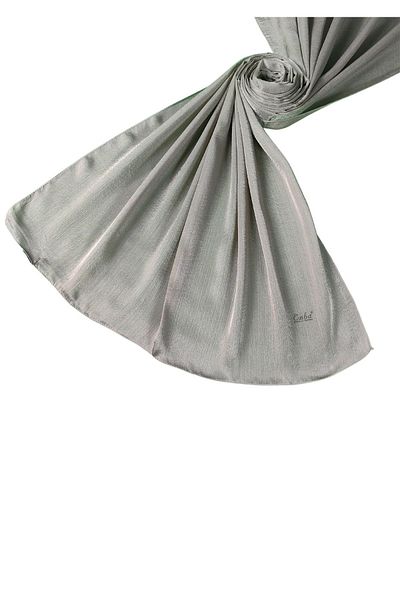 mim eşarp Enba Jan Jan Solid Color Evening Dress Shawl 75X190 cm