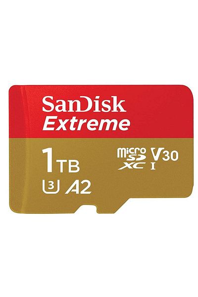 SanDisk SanDisk Extreme MicroSDXC Memory Card, 1TB, UHS-I U3, Class 10, V30 + SD Adapter