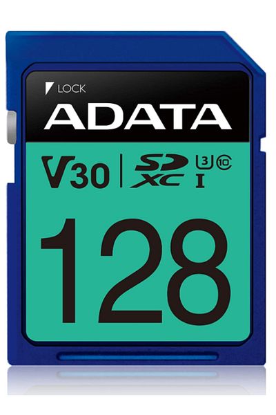 Adata ADATA Premier Pro Memory Card, 128GB, SDXC, UHS-I, U3, Class 10