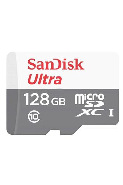 SanDisk Card de memorie SanDisk Ultra microSDXC SDSQUNR-128G-GN3MA, 128GB, UHS-I, Clasa10 + Adaptor SD
