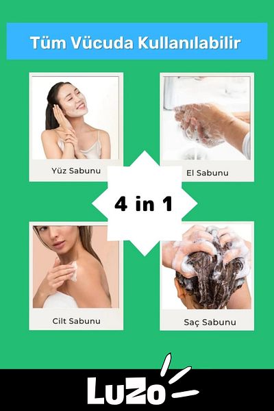 LuZo Premium Series 100% Natural Organic Facial Hair Body Skin Balancing Collagen Effective Avocado Soap 2 Pieces