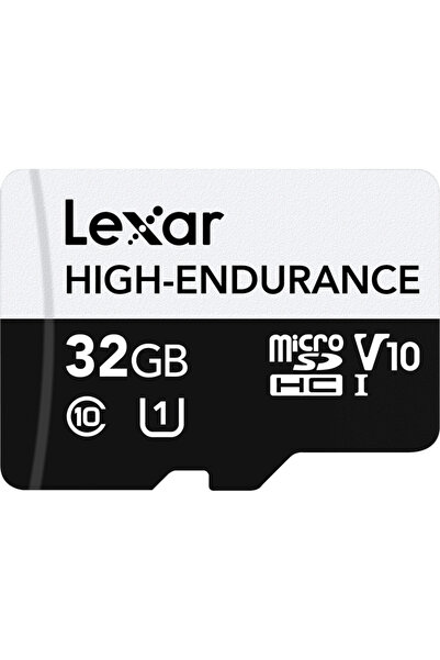 Lexar Card de memorie Lexar High-Endurance, 32GB, microSDHC, UHS-I U1, V10, C...