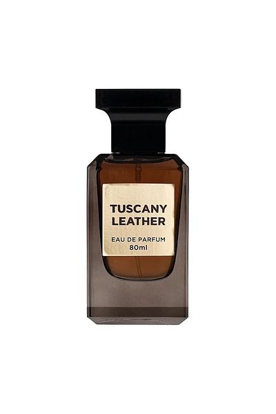 Fragrance World Parfum Tuscany Leather, Fragrance World, apă de parfum 80 ml, unisex - Inspirat de pielea toscană
