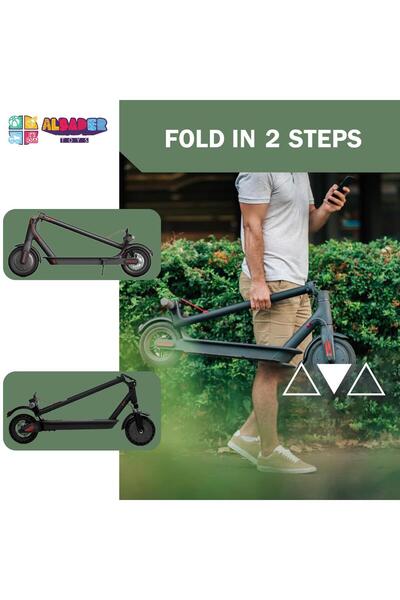 ALBADER Electric Scooter V20 Pro, Electric Kick Scooter 250/350W Brushless Motor, 36V, 70 KM/H Speed