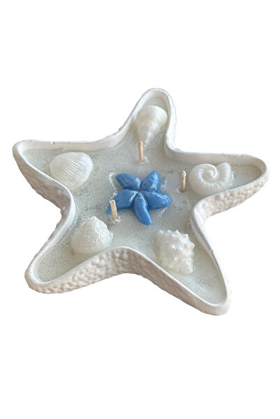 magnocandles Διακοσμητικό κερί σε σχήμα αστερίας θάλασσας
