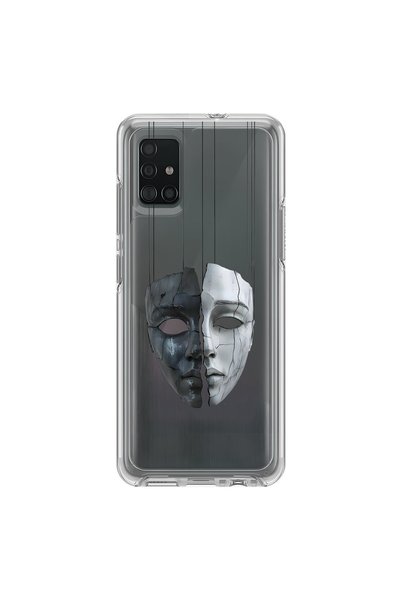 Dali Design حافظة شفافة متوافقة مع هاتف Samsung Galaxy A71 مع تصميمات جمالية ...