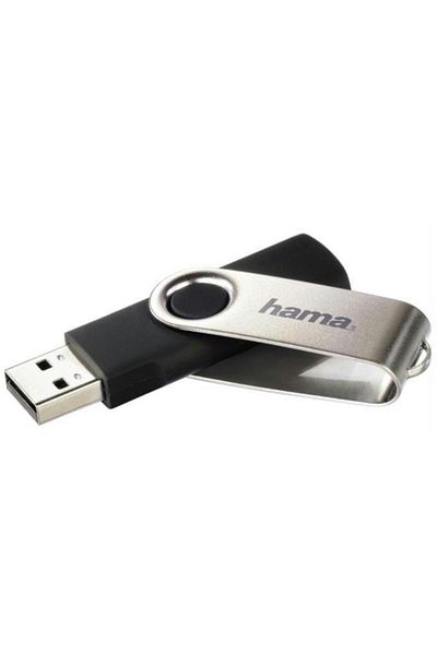 Hama Stick USB Hama Rotate 108029, 32 GB (Negru/Argintiu)