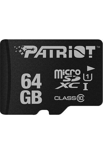 Patriot Patriot PSF64GMDC10 memory card, MicroSD, 64 Gb, class 10