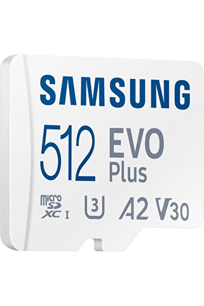 Samsung Card de memorie Samsung EVO Plus MB-MC512SA, 512GB, microSDXC, UHS-I U3, A2, V30, 160MB/s