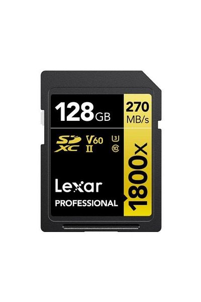 Lexar Card de memorie Lexar Professional 1800x, 128GB, SDXC, UHS-II U3