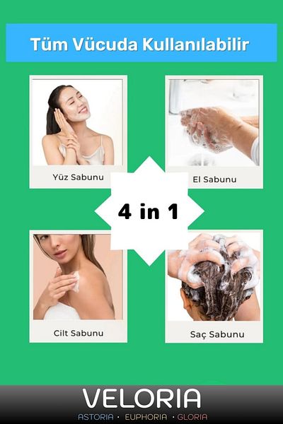 Veloria Premium Series 100% Natural Organic Facial Hair Body Skin Balancing Collagen Effective Avocado Soap 5 Pieces