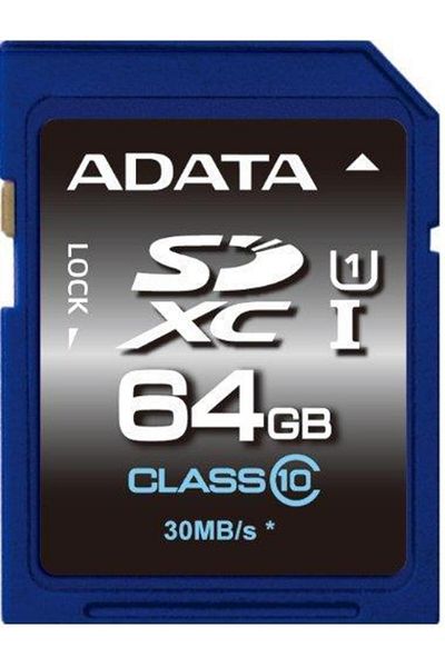 Adata A-DATA SDXC Premier UHS-I U1 64GB (Class 10) Memory Card