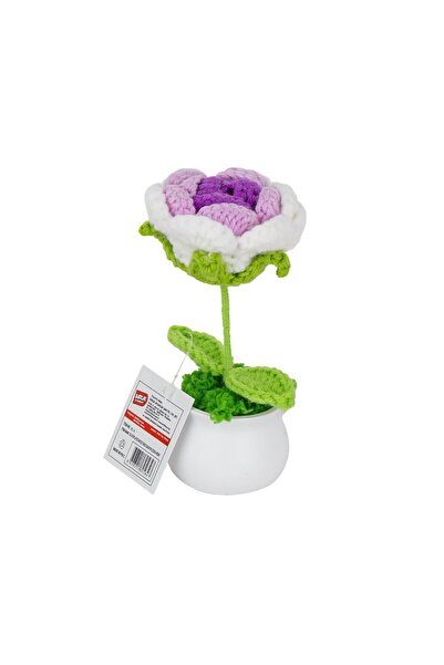 NEWBRENDHOME Tutorial Educational Toys Fl-5 Crochet Knitting Peony Flower -Birliktoys Girl Boy Kids Toy