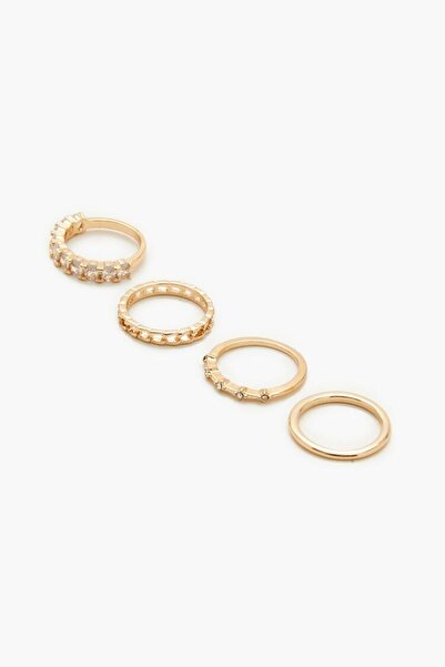 Forever 21 Zirkon Taşlı Yüzük Seti