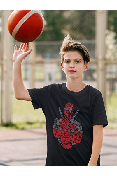 SEVBANO تي شيرت للأطفال مطبوع عليه فيلم ديدابول للجنسين (1-12 سنة)