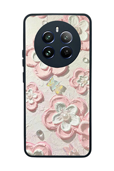 realme 12 Uyumlu Mat Siyah Kılıf – Yumuşak Silikon, Koruyucu, Şok Emici Kapak