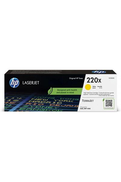 HP HP 220X W2202X Laserjet Toner, 5500 pages (Yellow)