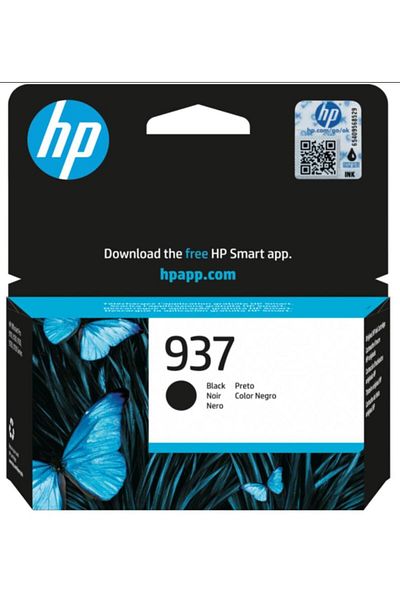 HP HP 937 Ink Toner (4S6W5NE), Black, 1250 pages