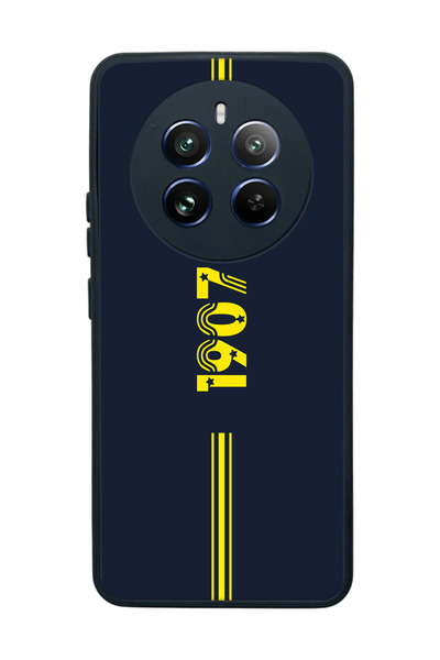 realme 12 Uyumlu Mat Siyah Kılıf – Yumuşak Silikon, Koruyucu, Şok Emici Kapak