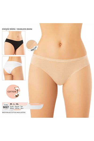 Fily Underwear Kota Cotton&Lycra Seamless Seamless (6 Pcs) Bikini Panties