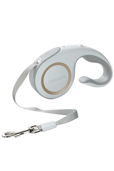 Manolex Lesă retractabilă pentru câini de talie mică-medie, model ergonomic, ...