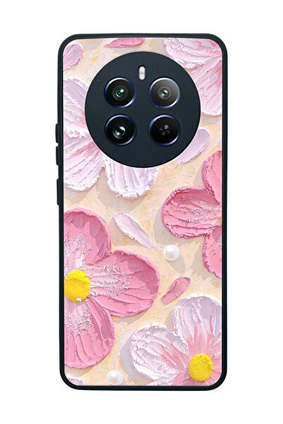 realme 12 Uyumlu Mat Siyah Kılıf – Yumuşak Silikon, Koruyucu, Şok Emici Kapak