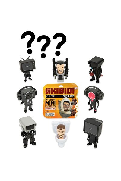 OMZ لعبة فتاة KBD01000 سكيبيدي تويليت شخصية صغيرة مصغرة، حزمة مفاجأة، لعبة تعليمية للأولاد