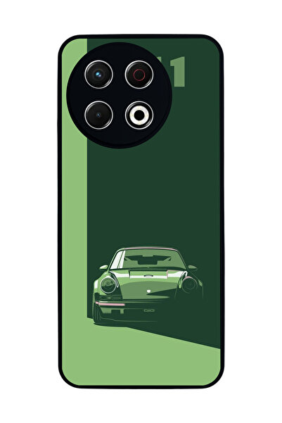 TECNO Spark 30 Pro Mat Siyah Kılıf – Yumuşak Silikon, Koruyucu, Şok Emici Kapak