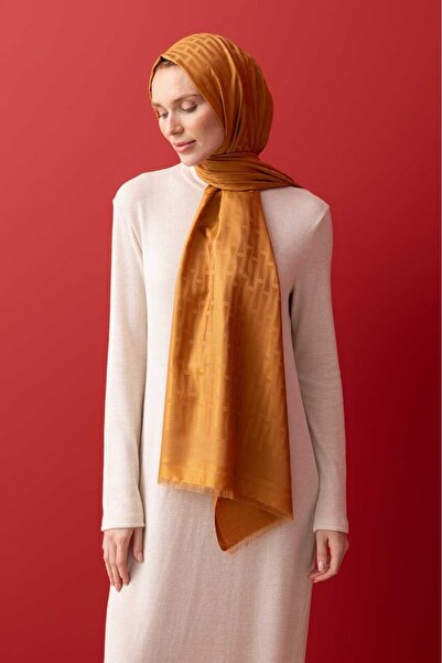 Imannoor İmannoor İman I İpek Şal Hardal