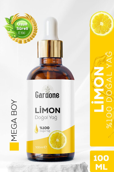 Gardone Limon Yağı Soğuk Sıkım %100 Saf ve Doğal Lemon 100ml
