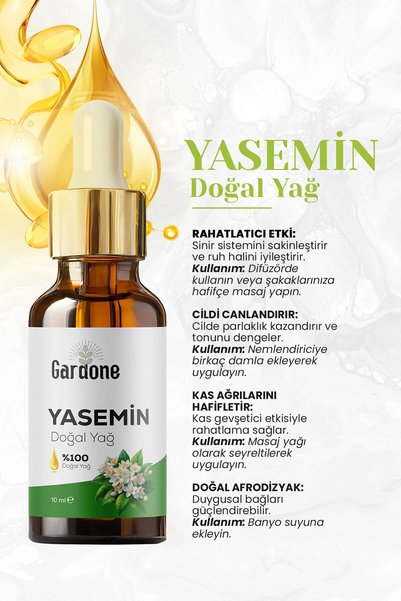 Gardone Jasmine Oil Natural Jasmine 10ml