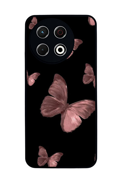 TECNO Spark 30 Pro Mat Siyah Kılıf – Yumuşak Silikon, Koruyucu, Şok Emici Kapak