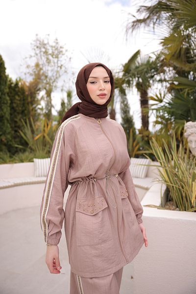 Wovi Γυναικεία Αθλητικά Ρούχα Hijab Γυναικεία Σετ Φόρμας