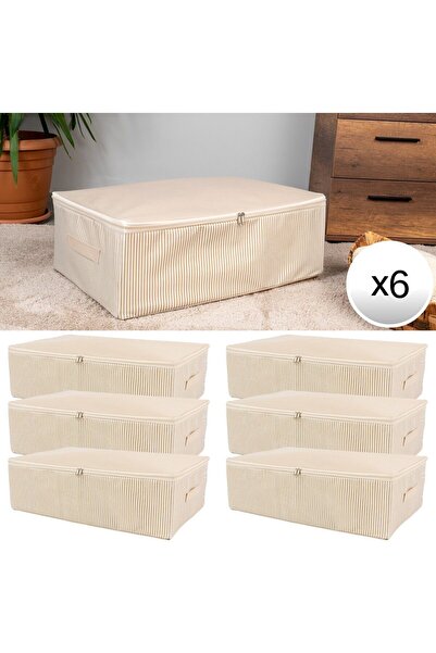 AboutThePerfect 6'lı Mega Boy Baza Altı Bavul İç Organizatör Seti, Saklama ve...