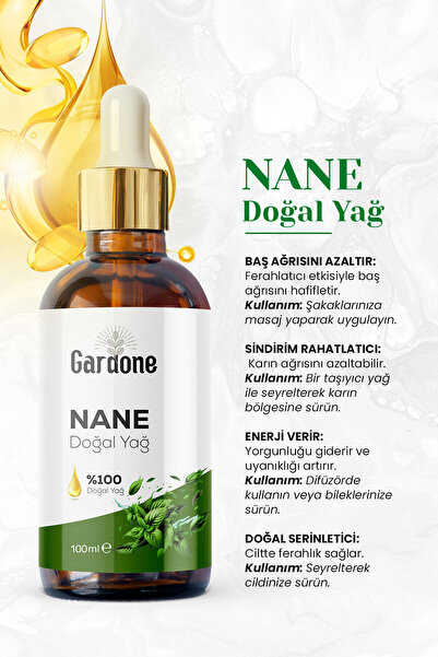 Gardone Peppermint Oil Natural Mint 100ml
