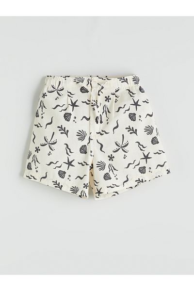 LC Waikiki Girl's Shorts with Elastic Waist