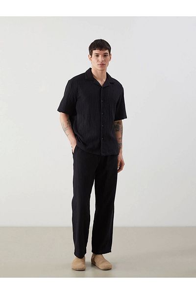 Store New Season Comfortable Fit Short Sleeve Men's Shirt - S5Ef75Z8