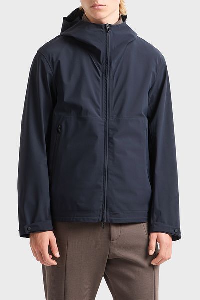 Emporio Armani Water Repellent Regular Fit Windproof Hooded Coats Men Coat Em000818 Af13090 Ub118